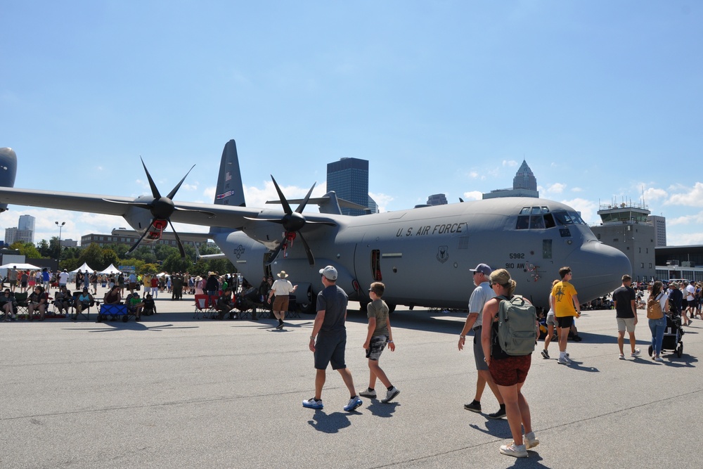 910th flies into Cleveland National Air Show