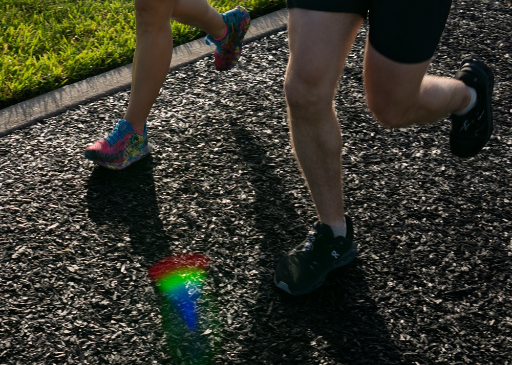 Honoring the fallen - Helton Hall 5K