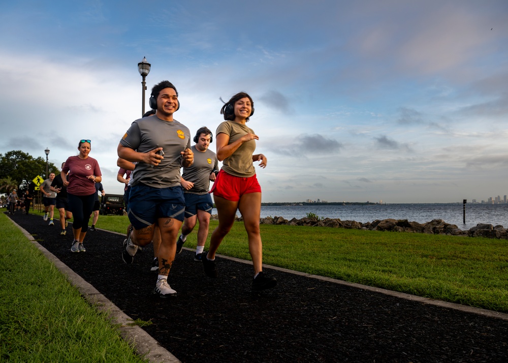 Honoring the fallen - Helton Hall 5K