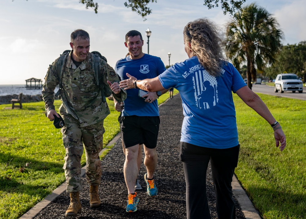 Honoring the fallen - Helton Hall 5K