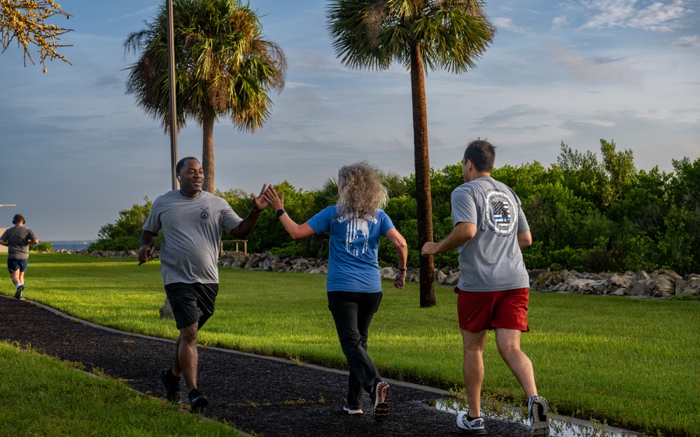 Honoring the fallen - Helton Hall 5K