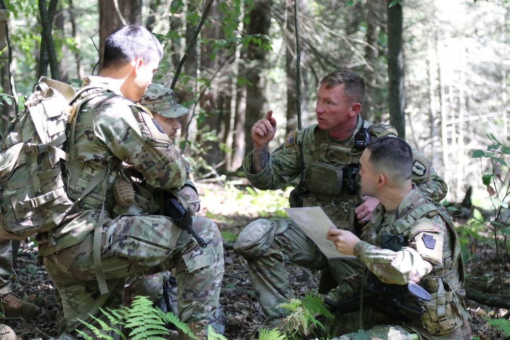 Cavalry scout advanced leader course field training