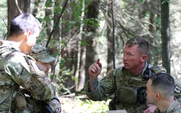 Cavalry scout advanced leader course field training