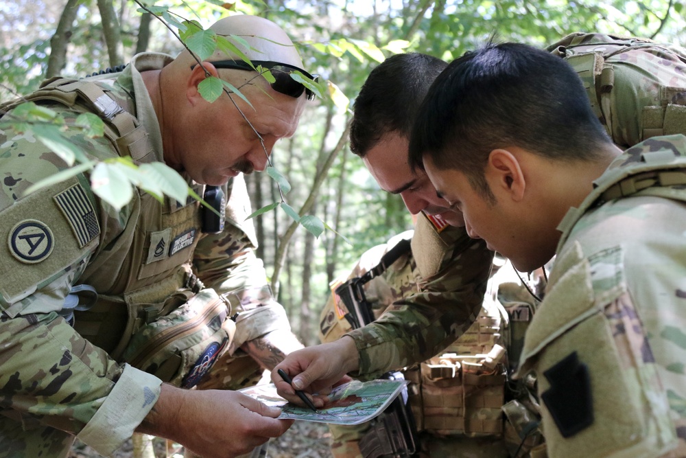 Cavalry scout advanced leader course field training