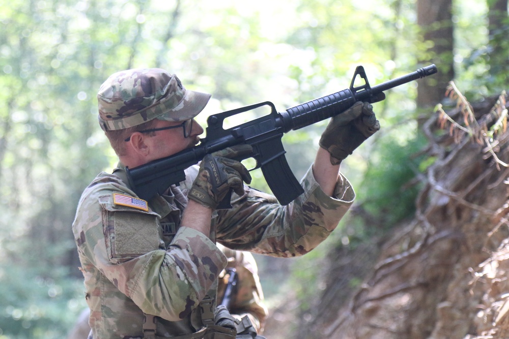 Cavalry scout advanced leader course field training