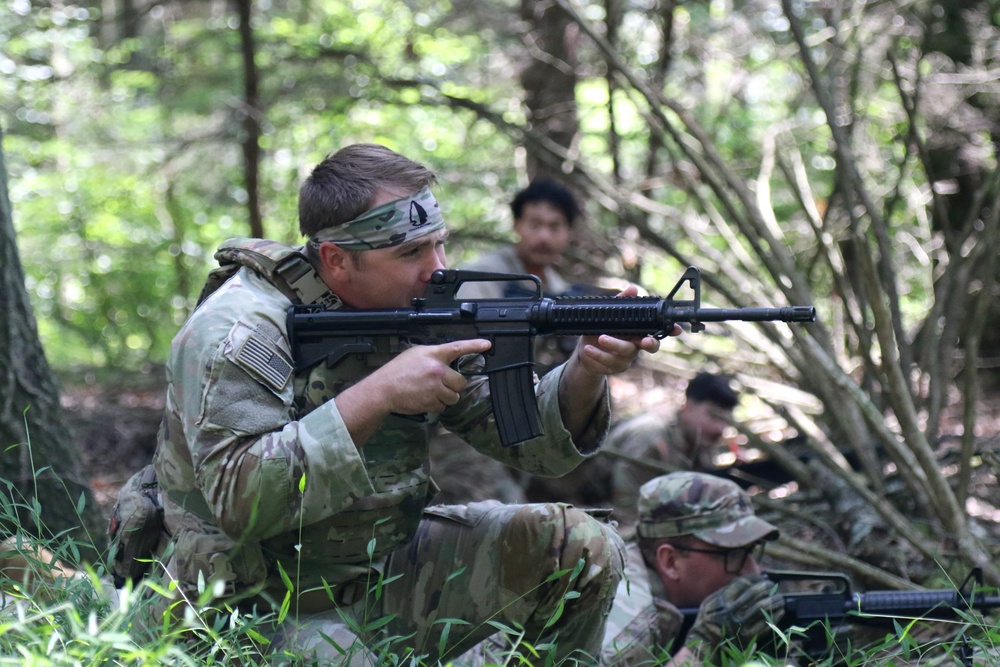 Cavalry scout advanced leader course field training