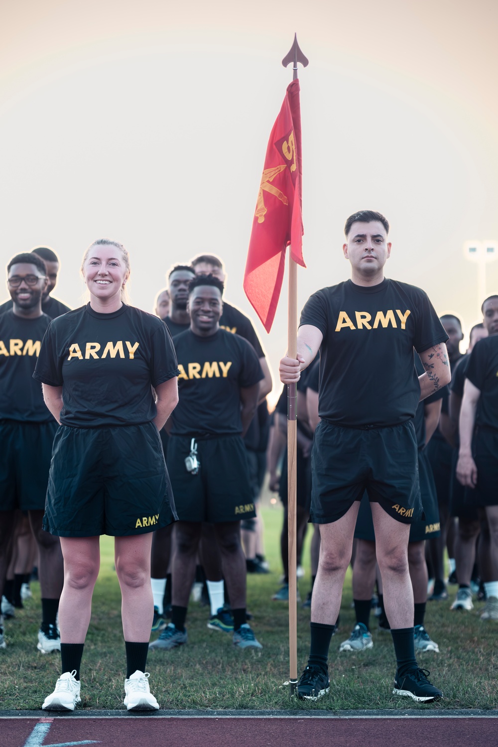DVIDS - Images - 52D Brigade Run with 5-4, 1-57 ADAR [Image 5 of 12]