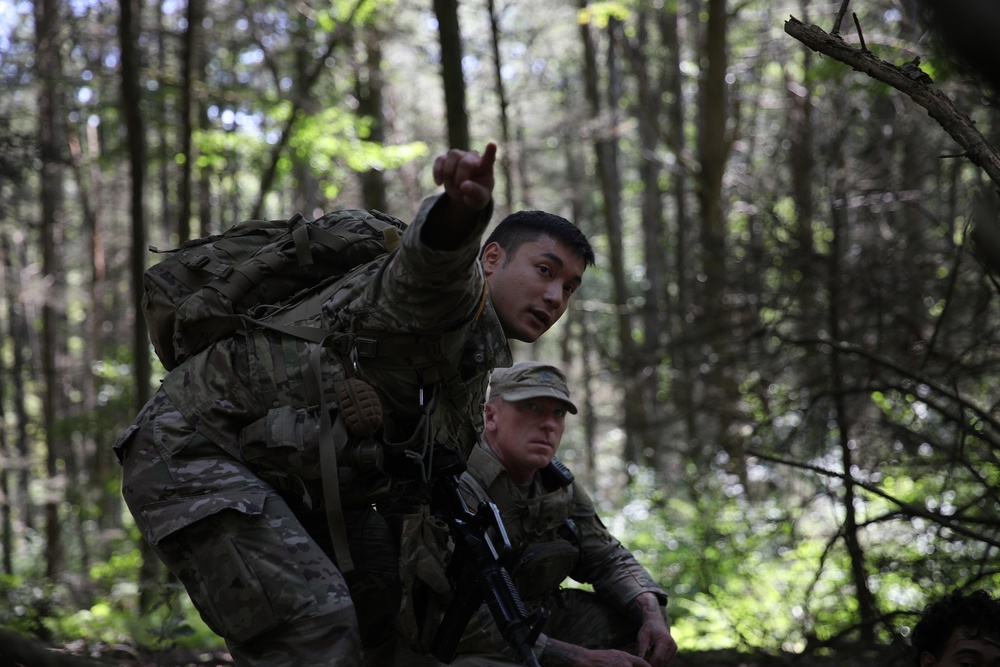 Cavalry scout advanced leader course field training