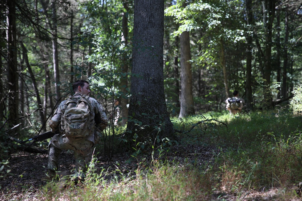 Cavalry scout advanced leader course field training