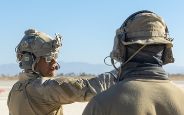 C-17 dry lakebed landings at Edwards AFB