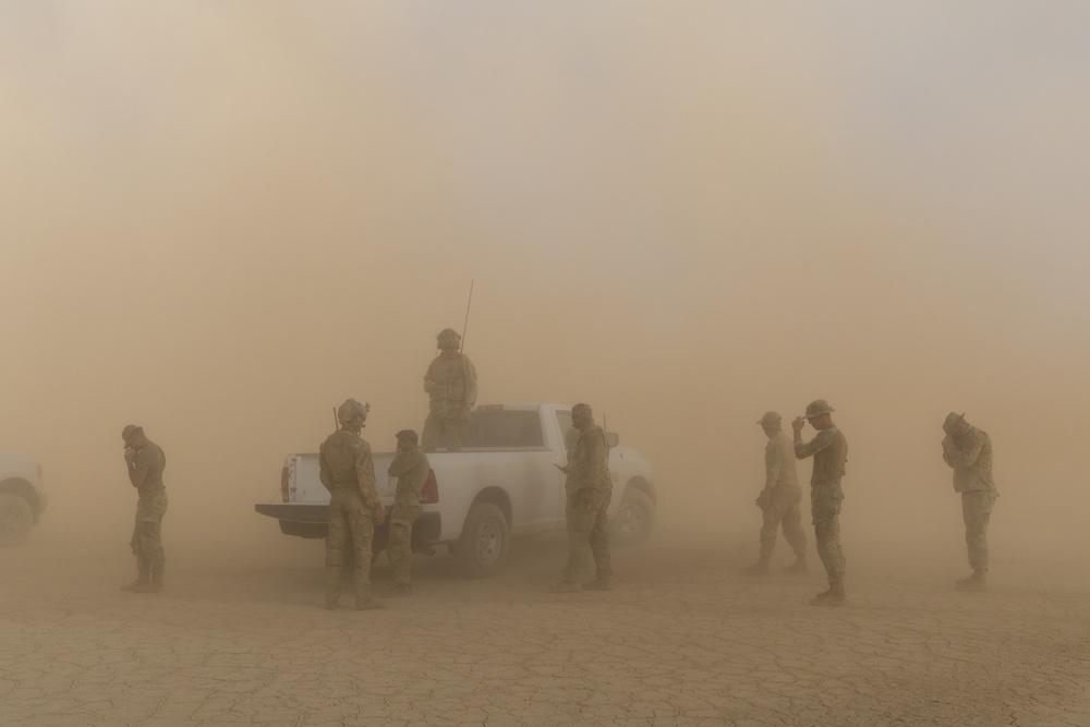 C-17 dry lakebed landings at Edwards AFB