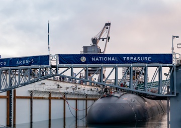 USS Scranton Undocks From ARCO