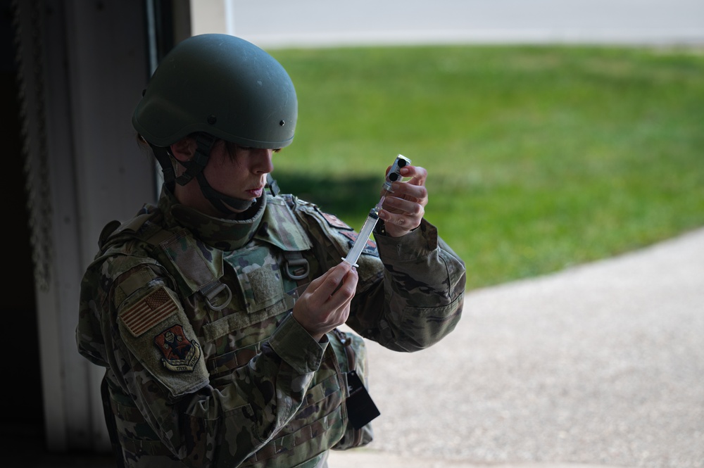 Medical Readiness University trains Guard Airmen at Alpena CRTC