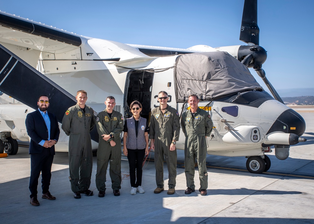 Congresswoman Young Kim of California visits VRM-30