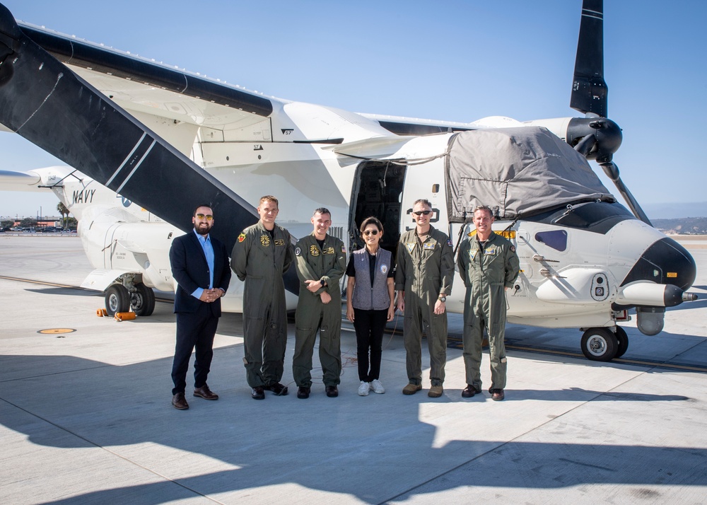 Congresswoman Young Kim of California visits VRM-30