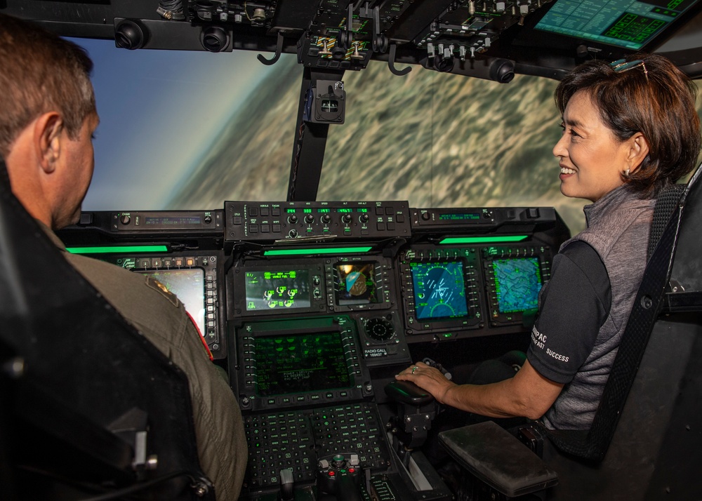 Congresswoman Young Kim of California visits VRM-30