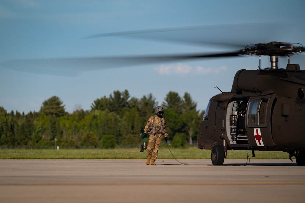 Medical Readiness University trains Guard Airmen at Alpena CRTC