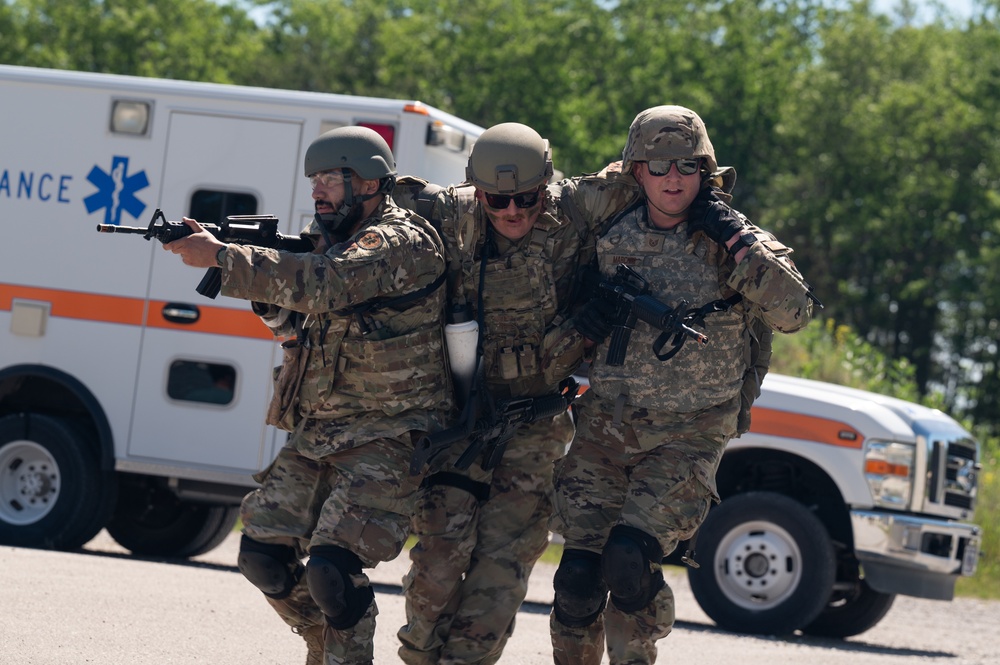 Medical Readiness University trains Guard Airmen at Alpena CRTC