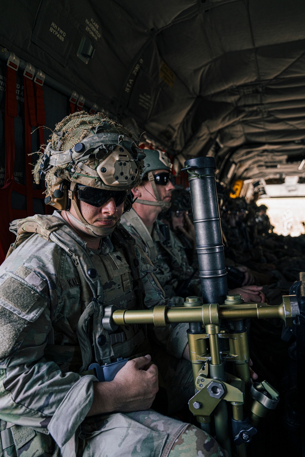 Sky Soldiers Conduct Cold Load Training On Blackhawk And Chinook Helicopters During Saber Junction 24