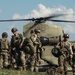 Sky Soldiers Conduct Cold Load Training On Blackhawk And Chinook Helicopters During Saber Junction 24