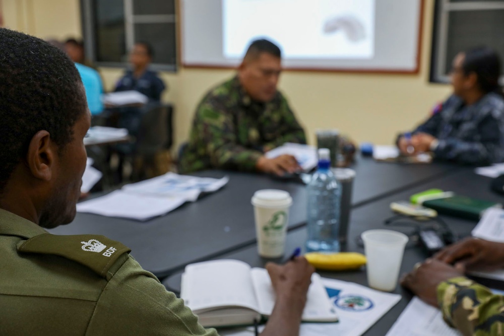 La. Guard’s Health Promotion Programs support Belize Defence Force Wellness Exchange