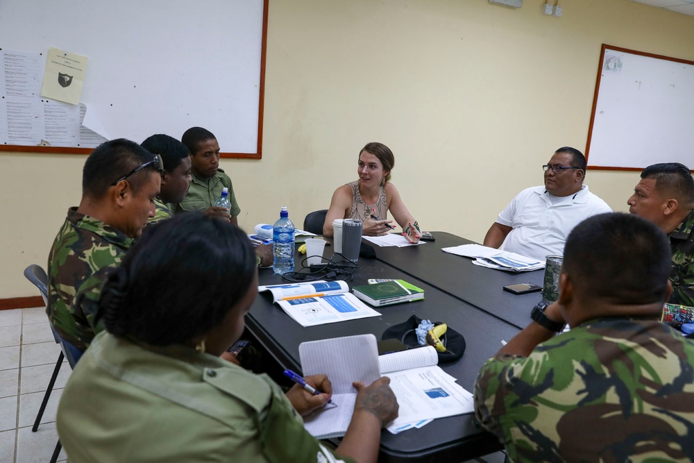 La. Guard’s Health Promotion Programs support Belize Defence Force Wellness Exchange