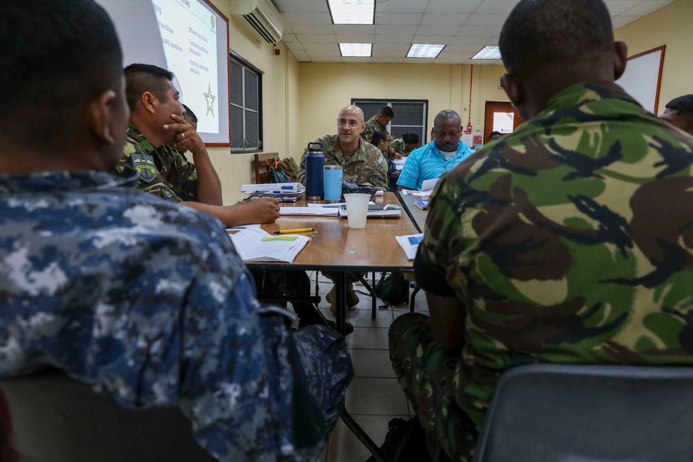 La. Guard’s Health Promotion Programs support Belize Defence Force Wellness Exchange