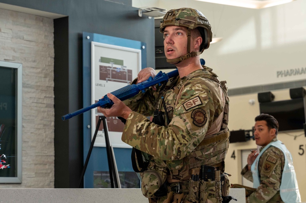 SJAFB Conducts Active Shooter Exercise