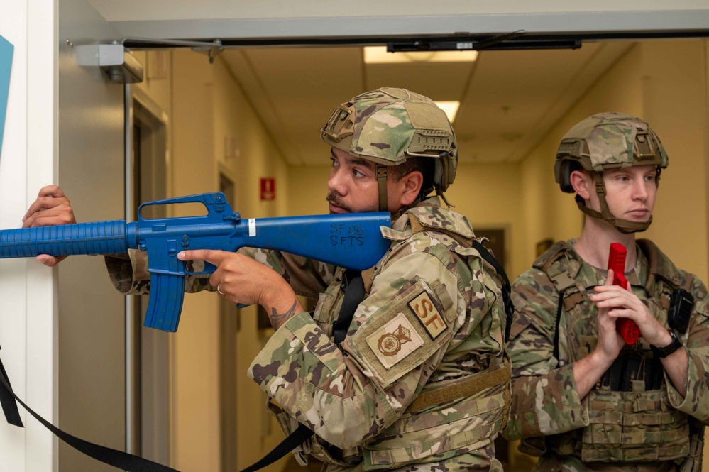 SJAFB Conducts Active Shooter Exercise