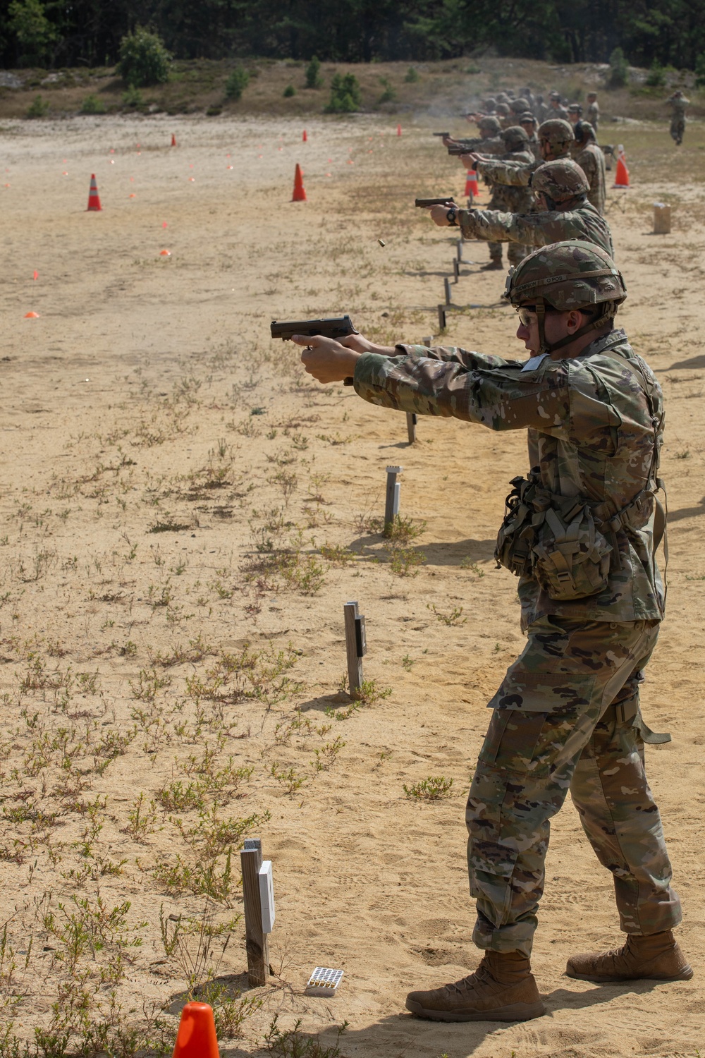 Army Reserve Best Squad Competition 2024 - Pistol Excellence in Competition