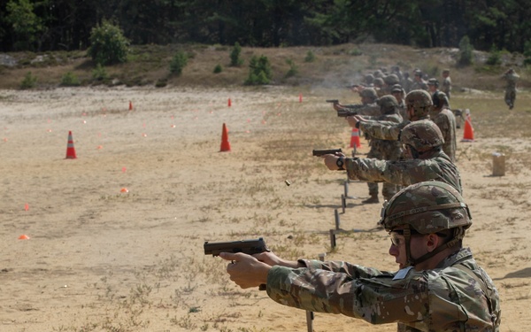 Army Reserve Best Squad Competition 2024 - Pistol Excellence in Competition