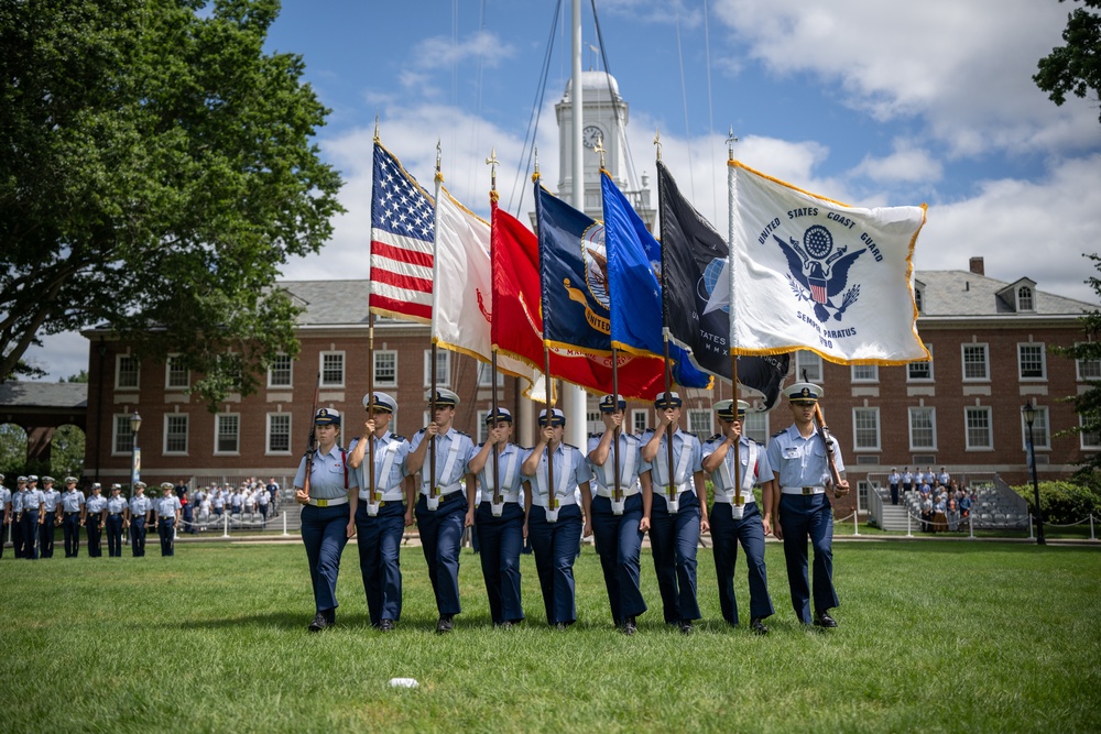 Coast Guard Academy change of watch