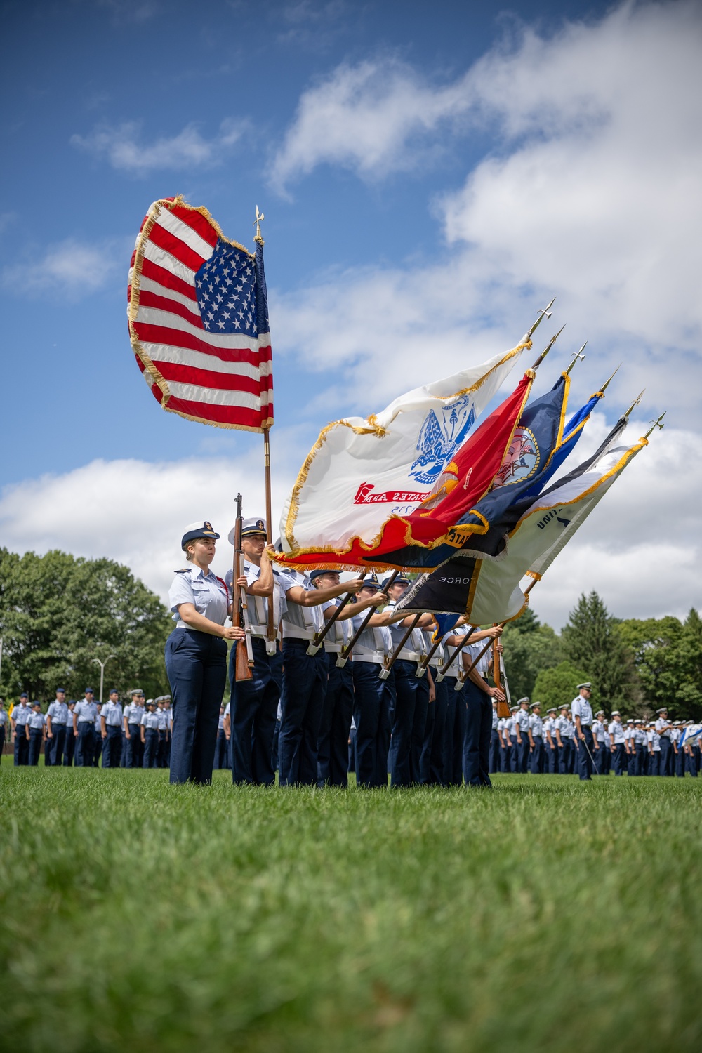 Coast Guard Academy change of watch