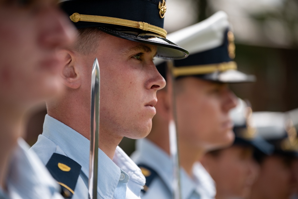 Coast Guard Academy change of watch