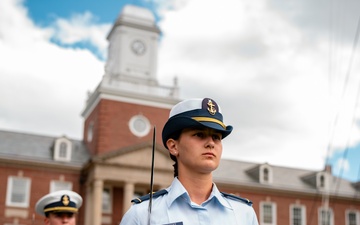 Coast Guard Academy change of watch