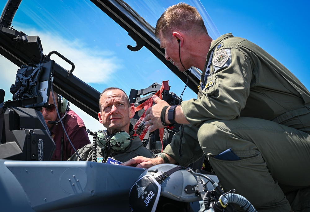 Warfare Center leaders visit Eglin AFB