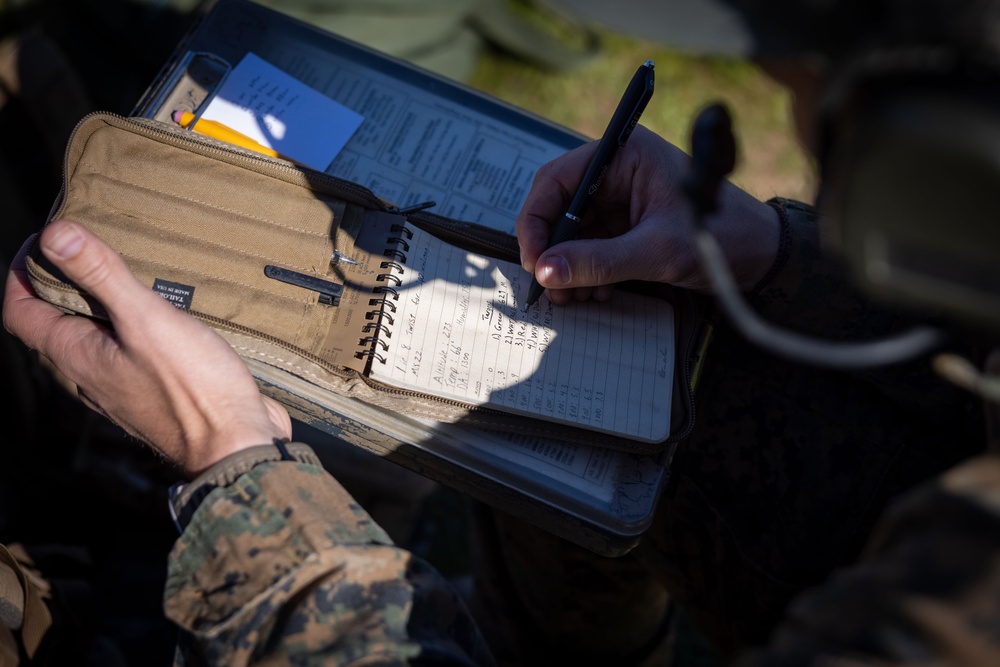 Chilean and U.S. Marines conduct live-fire sniper training with partner nation special forces during Exercise UNITAS LXV