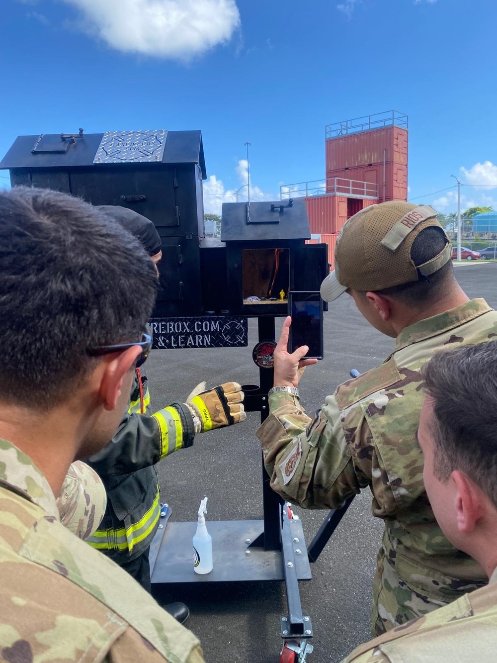 Fort Buchanan Firefighters: Training to Save Lives