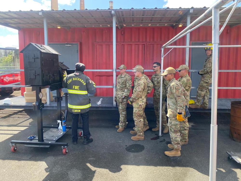 Fort Buchanan Firefighters: Training to Save Lives