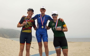 Former basketball player, Marine, finds new passion in triathlon