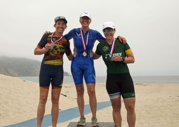 Former basketball player, Marine, finds new passion in triathlon