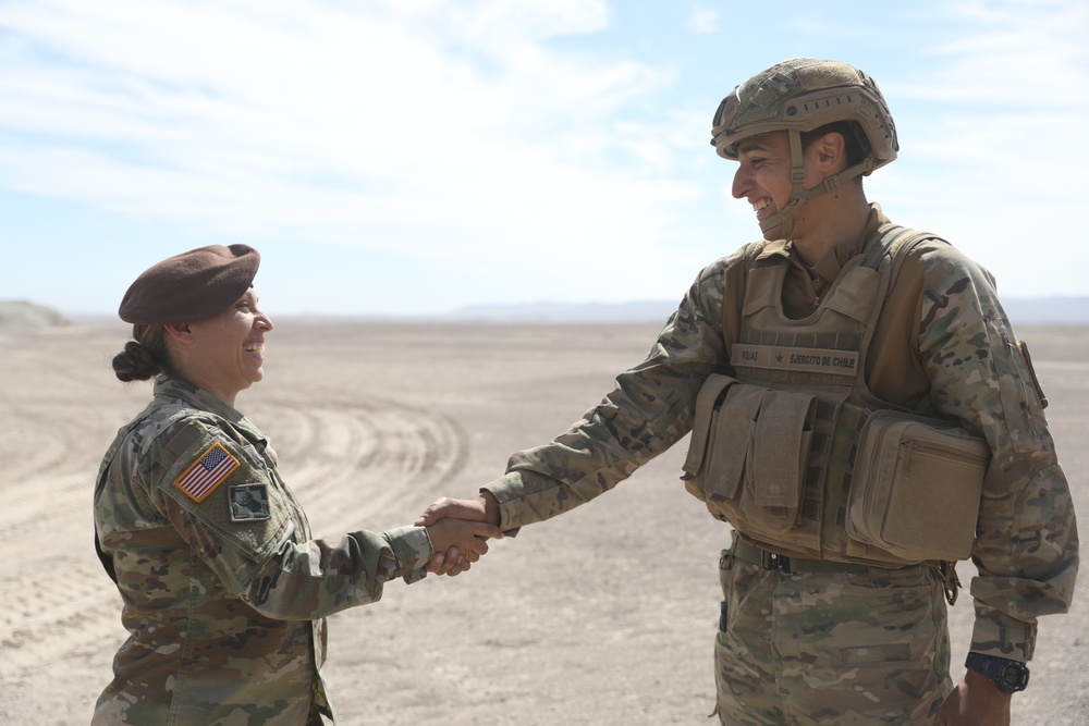 1st Security Force Assistance Brigade (SFAB) advises Chilean Forces during Southern Fenix 24