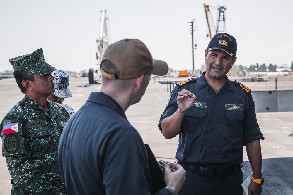 George Washington welcomes International Senior Officers