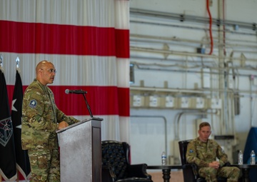 Lt. Gen. Miller presides over Space Delta 6 Change of Command