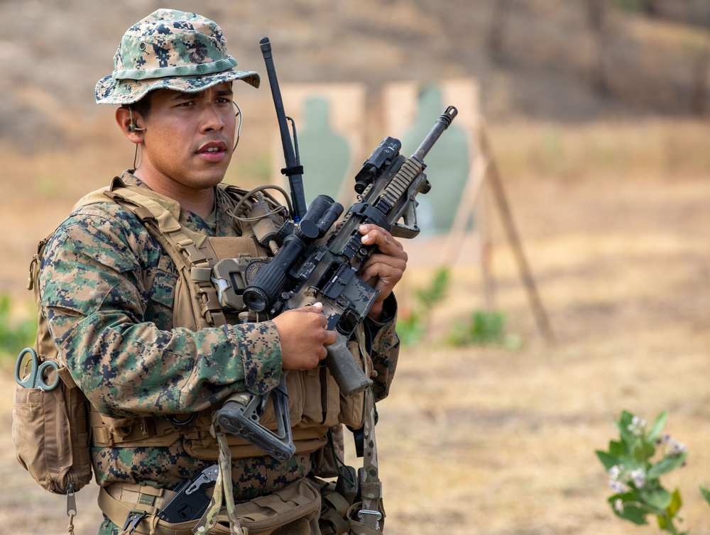 Marine recon live fire