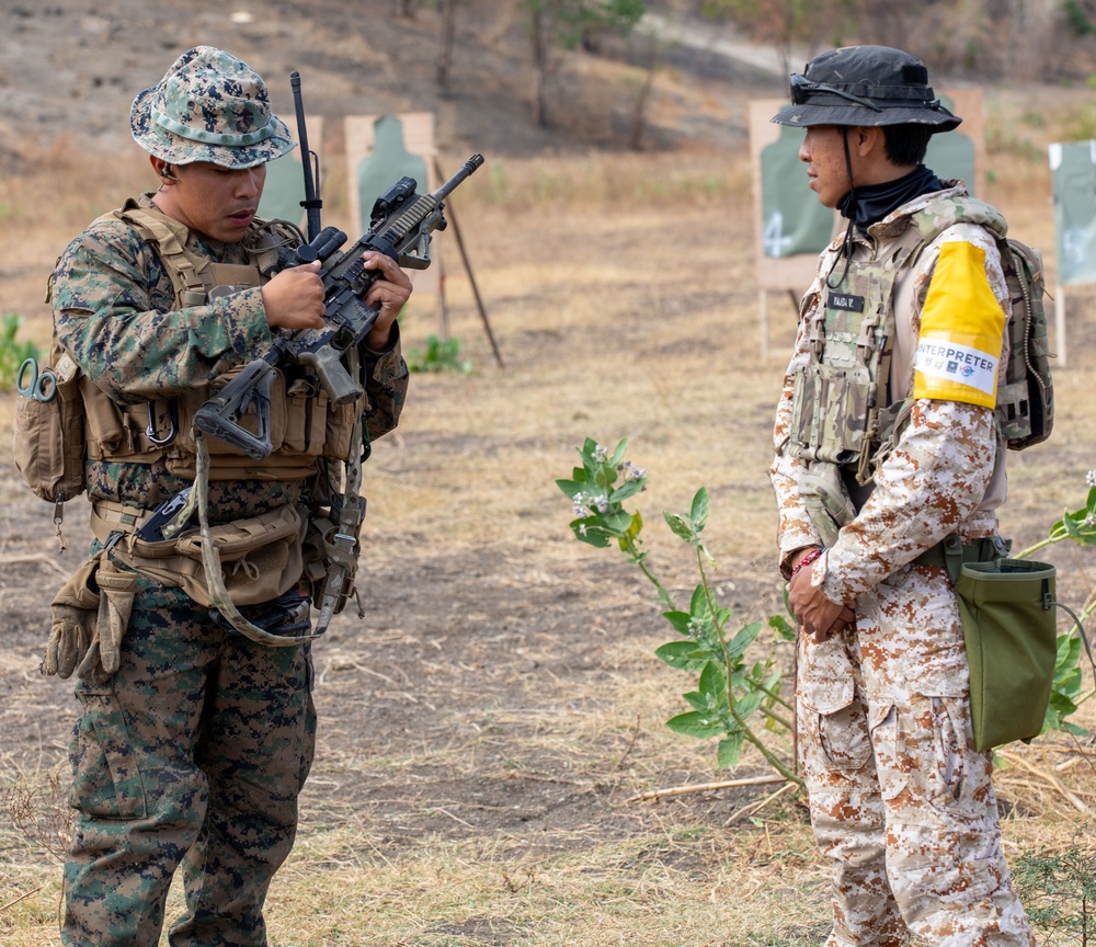 Marine recon live fire