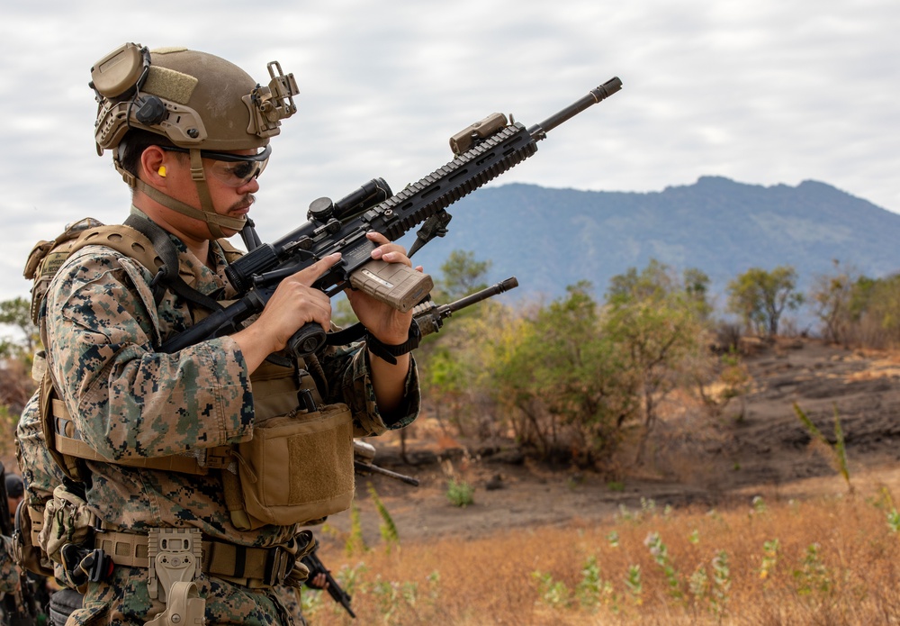 Marine recon live fire