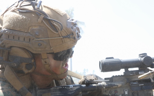 1st Bn., 1st Marines participates in amphibious assault exercise during Super Garuda Shield 2024