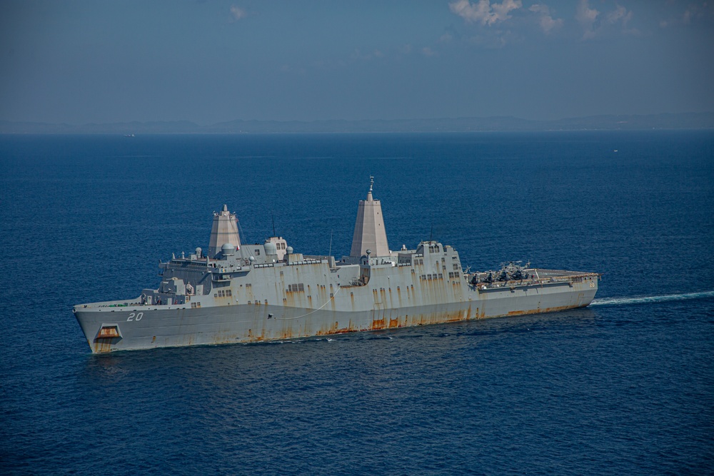 Col. Adisa King on the USS Green Bay