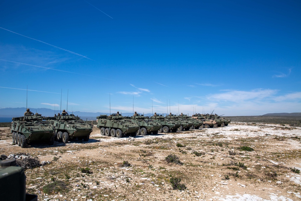 Light Armored Reconnaissance Marines conduct live fire with Chilean partners during Exercise UNITAS 2024